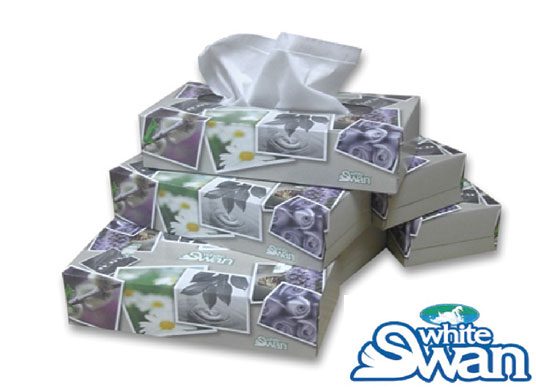 White Swan Facial tissue