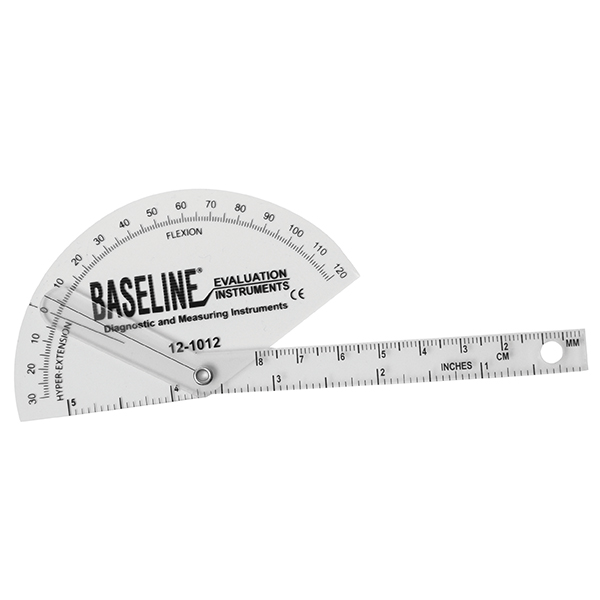 Plastic 180° digit goniometer