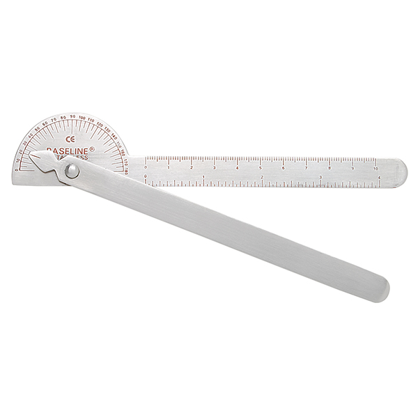 Stainless steel 180° goniometer