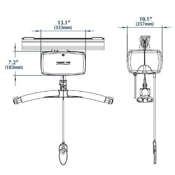 Fixed Ceiling Track Bariatric Lifts