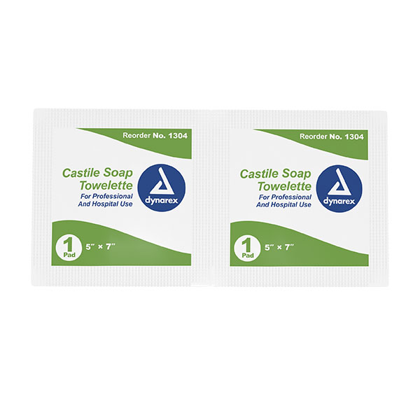 Castile Soap Towelettes Dynarex