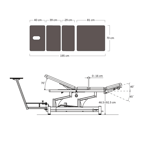 Coinfycare Electric Traction Table