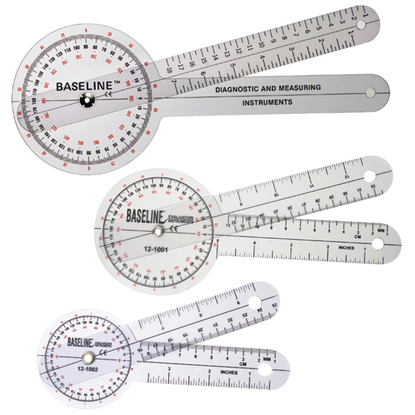 Plastic 360° ISOM goniometer