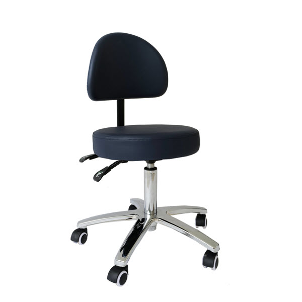 Coinfycare stool with backrest