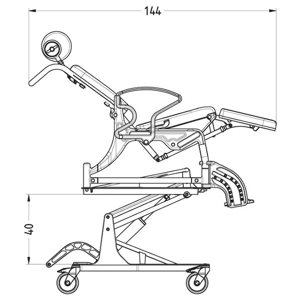 Phoenix Shower Chair - Electric Model