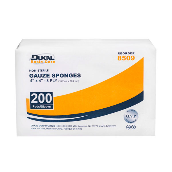 Dukal basic gauze sponges