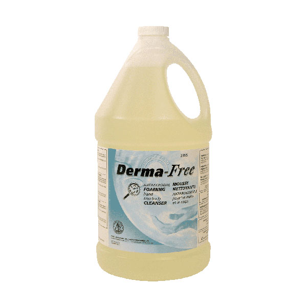 Antimicrobial foaming Derma-Free