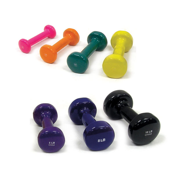 Vinyl dumbbell