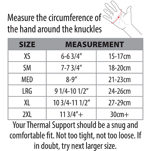 Swede-O Thermal arthritis gloves